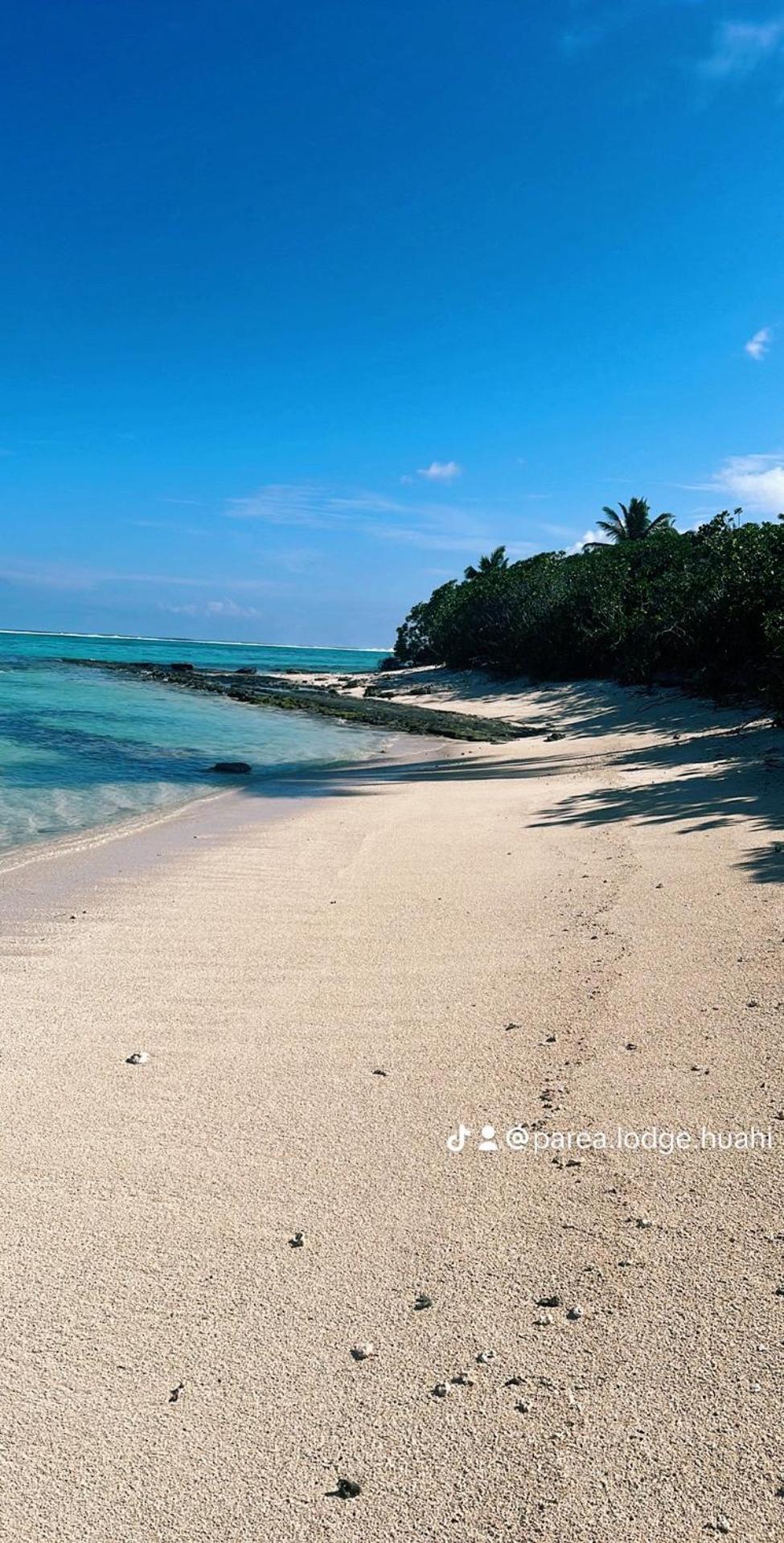 Parea Lodge Huahine Bungalow 1#Mahana Bagian luar foto